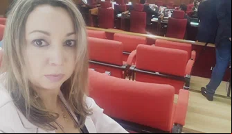 Delegada Andrea Magalhães, ex-presidente do Sindepol.