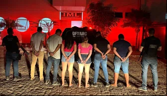 Grupo criminoso suspeito de tráfico de drogas que atuava no Piauí e Maranhão.