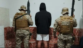 PM-PI prende homem por porte ilegal de arma de fogo em Caldeirão do Piauí