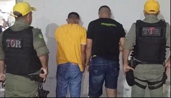 BPRE prende dois homens suspeito de assaltos durante blitz em Teresina