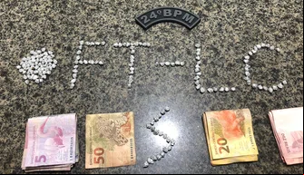 Polícia Militar prende suspeito com 161 pedras de crack em Luís Correia