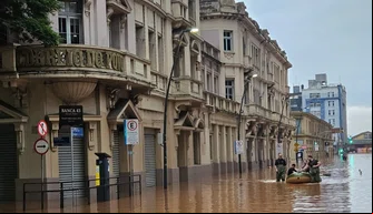 Inundações atingem moradores do Rio Grande do Sul