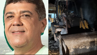 O candidato a prefeito de Novo Santo Antônio, Lucivaldo Cabral
