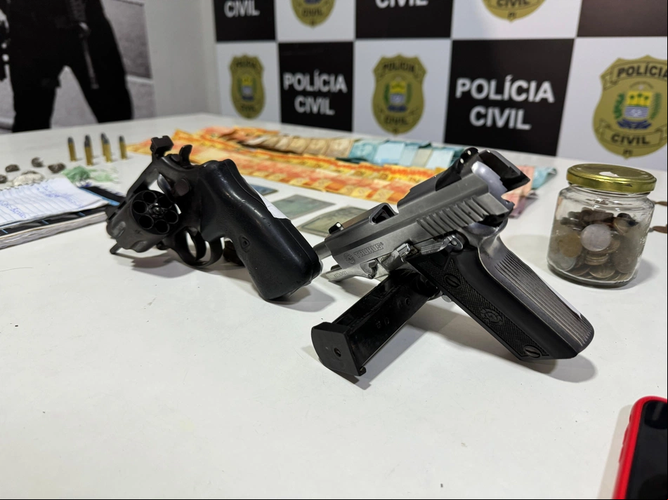 Operação Draco prende sete suspeitos e apreende armas e drogas em Teresina