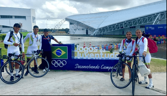 Os atletas nos Jogos da Juventude 2024, em João Pessoa, Paraíba