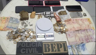 PM desarticula grupo criminoso e apreende armas e drogas em Luzilândia