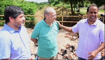 Visita do prefeito Sílvio Mendes