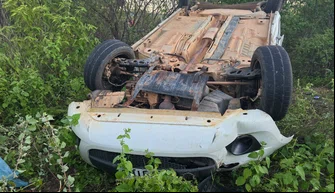 Acidente de carro em Fronteiras