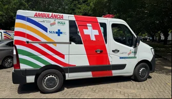 Ambulância equipadas para hospitais da rede estadual